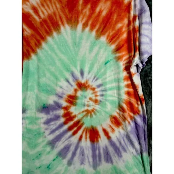 BR Shirt Hippie Tie Dye Men's T Shirt Soft Size Adult Medium Unisex Top - Picture 12 of 13